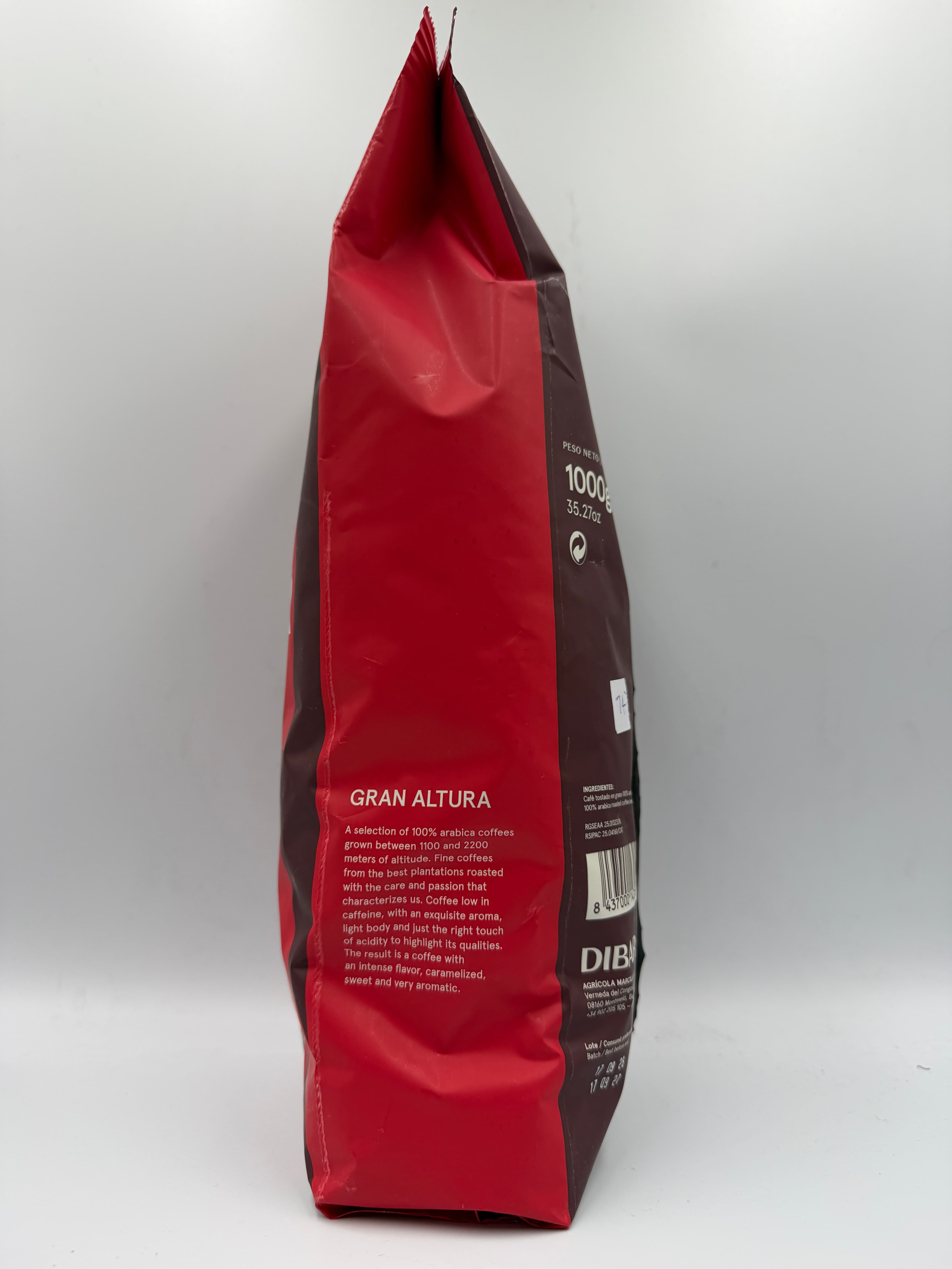 Kawa Dibar 1kg Gran Altura Ziarno