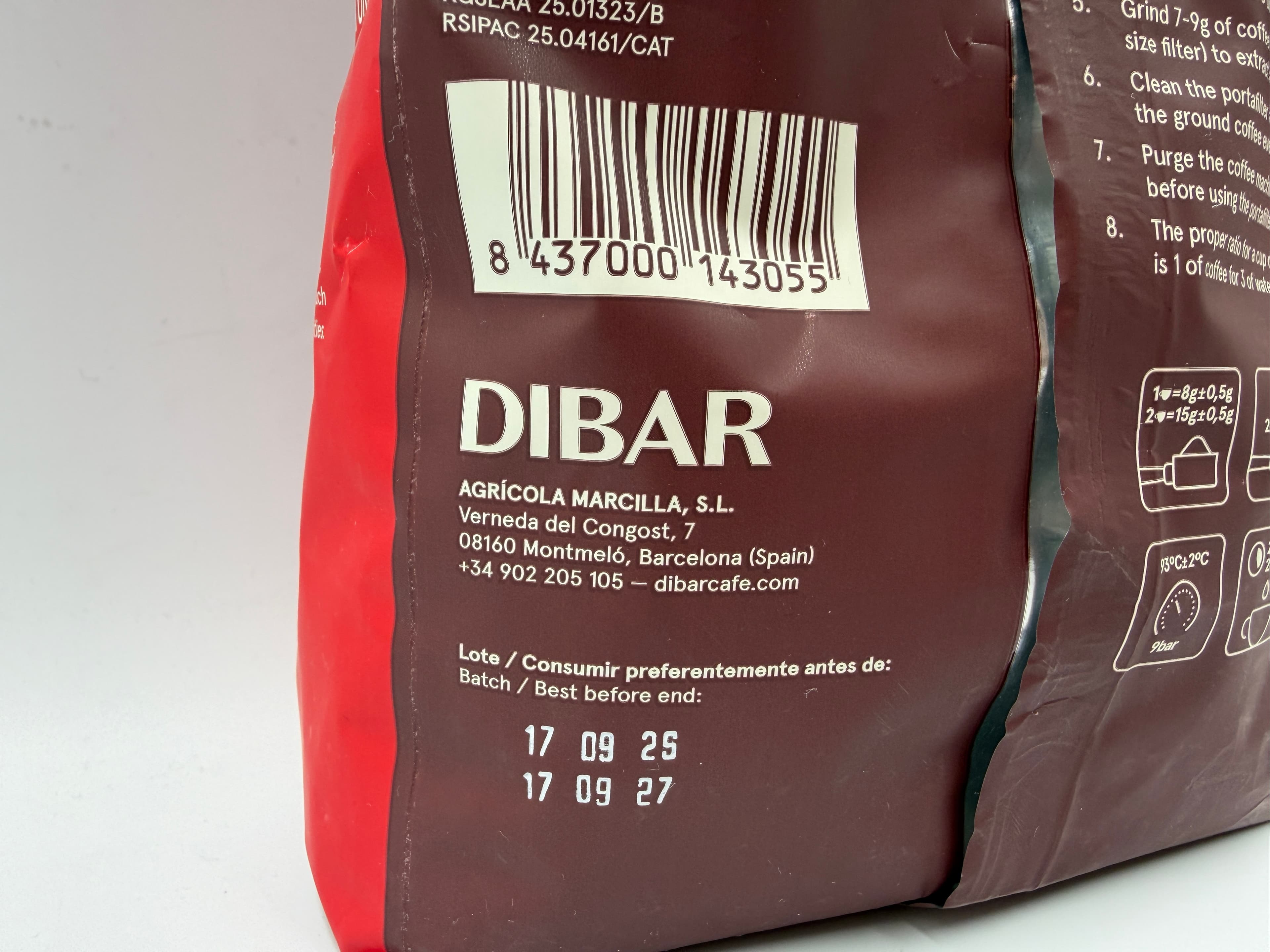 Kawa Dibar 1kg Gran Altura Ziarno