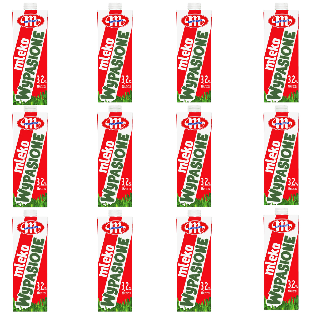 Mlekovita Mleko 3,2% 12x1L Karton