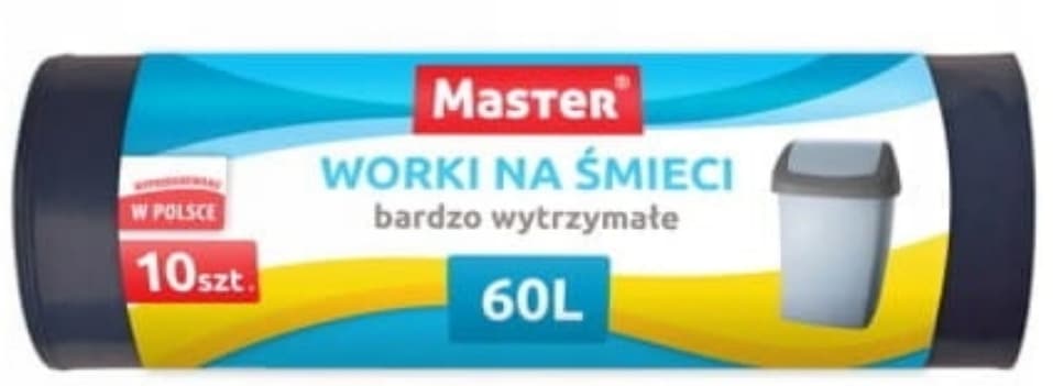 Worki na śmieci 60L